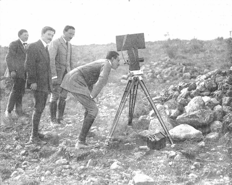 Alfonso XIII y la cámara de cine