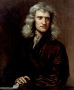 Retrato de Isaac Newton, Godfrey Kneller (1689)
